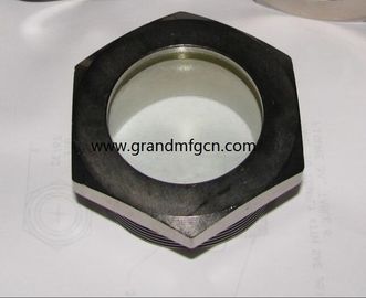 мужская нить BSP 1-1/4 &quot;стальные сплавленные окна, индикаторы с натуральным стеклом