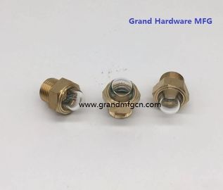 Мужчины NPT трубы нитки 1/2 дюймовый купол стеклянные прицелы масляного уровня прицел индикаторы радиаторы грузовиков
