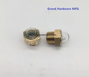 мужской NPT трубные нитки 1/2 дюймовый купол уровня масла стеклянный прицел с Pyrex стеклянные радиаторы грузовика