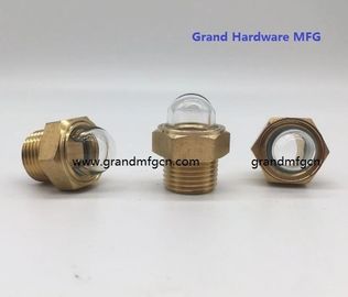 мужской NPT трубные нитки 1/2 дюймовый купол уровня масла стеклянный прицел с Pyrex стеклянные радиаторы грузовика