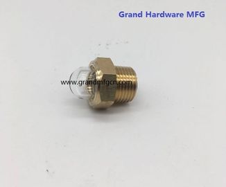 мужские нитки для труб NPT 1/2 дюймовые купольные масляные очки с натуральным стеклом для радиаторов