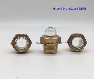 мужские нитки для труб NPT 1/2 дюймовые купольные масляные очки с натуральным стеклом для радиаторов
