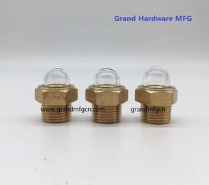 мужские нитки для труб NPT 1/2 дюймовые купольные масляные очки с натуральным стеклом для радиаторов