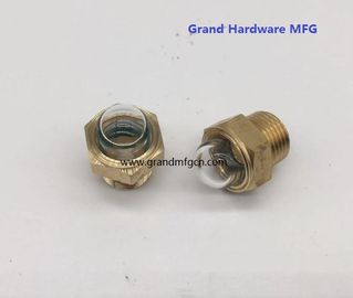 мужской NPT BSP трубы нитей 1/2 дюйма радиатор купол масляного уровня стеклянный прицел с натуральным стеклом OEM и ODM услуги