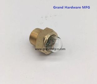 мужской NPT BSP трубы нитей 1/2 дюйма радиатор купол масляного уровня стеклянный прицел с натуральным стеклом OEM и ODM услуги
