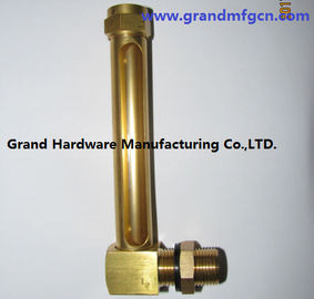 Медные нефтяные нивелиры в мужской нитке NPT, BSP, G1/8&quot;,1/4&quot;,3/8&quot;,1/2&quot;3/4&quot;,1&quot;, с кварцевой стеклянной трубкой