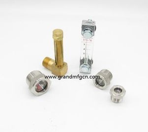 Медные нефтяные нивелиры в мужской нитке NPT, BSP, G1/8&quot;,1/4&quot;,3/8&quot;,1/2&quot;3/4&quot;,1&quot;, с кварцевой стеклянной трубкой