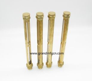 Медные нефтяные нивелиры в мужской нитке NPT, BSP, G1/8&quot;,1/4&quot;,3/8&quot;,1/2&quot;3/4&quot;,1&quot;, с кварцевой стеклянной трубкой