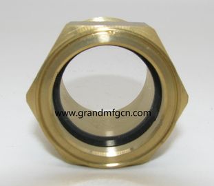 UNF нить 3/4 " 1/2 " 1" 2 дюйма латуни масляного уровня глазного стекла без рефлектора без отделки, Китай