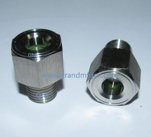NPT 1/4 давление нержавеющей стали масляные очки SS304 100 бар турбинная камера OEM и ODM сервис