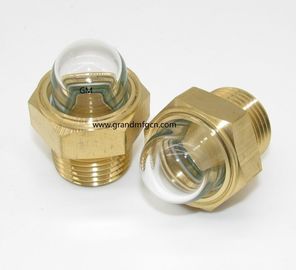 мужской NPT BSP трубы нитей 1/2 &quot;радиатор купол масляного уровня стеклянный прицел с натуральным стеклом OEM и ODM услуги