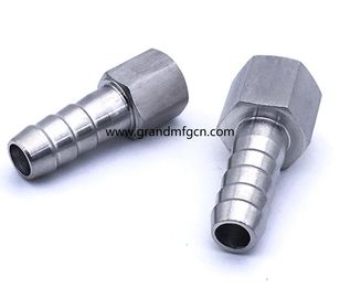 Женская и мужская нить OEM,ODM из нержавеющей стали, с точностью CNC, обращенные части, натуральная отделка