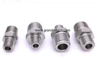 Женская и мужская нить OEM,ODM из нержавеющей стали, с точностью CNC, обращенные части, натуральная отделка