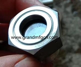 Метрическая нить M20x1.5 из нержавеющей стали 316 наблюдение очки для наблюдения за уровнем масла OEM сервис без отделки