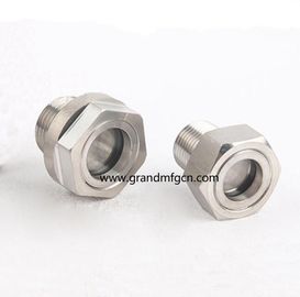 НПТ нить 3/8 3/4 дюймов из нержавеющей стали SS316 SS304 наблюдение уровня масла зрительные очки OEM сервис без отделки