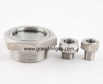 НПТ нить 3/8 3/4 дюймов из нержавеющей стали SS316 SS304 наблюдение уровня масла зрительные очки OEM сервис без отделки