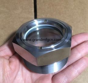 NPT нить 1" 2 дюйма из нержавеющей стали SS316 SS304 наблюдение испарителя уровня масла очки зрения OEM обслуживание без отделки