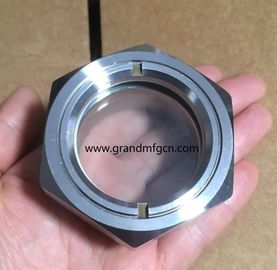 НПТ нить 1 дюйм 1 1/2 дюйма нержавеющей стали SS316 SS304 наблюдение испарителя уровня масла очки OEM без отделки