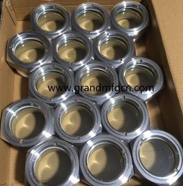 НПТ нить 1 дюйм 1 1/2 дюйма нержавеющей стали SS316 SS304 наблюдение испарителя уровня масла очки OEM без отделки