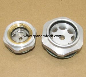 мужской BSP G3/8&quot; 1/2&quot; Алюминиевый сплав стандартный масляный зеркало Масляное зеркало Шестиугольное винтовое масляное окно очки для наблюдения за уровнем масла