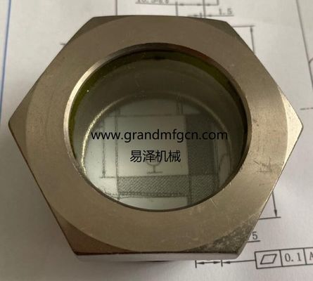 NPT1 1/4&quot; холодильное оборудование расплавленное стальное видное стекло расплавленное видное окно масло видное стекло производитель Китай