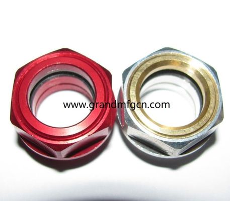 G1/2&quot; G1&quot; G1 1/4&quot; G2&quot; BSP коробка передач с нитью алюминиевый масляный прицел стекло масляный уровень прицел габаритный прицел алюминиевый индикатор масла