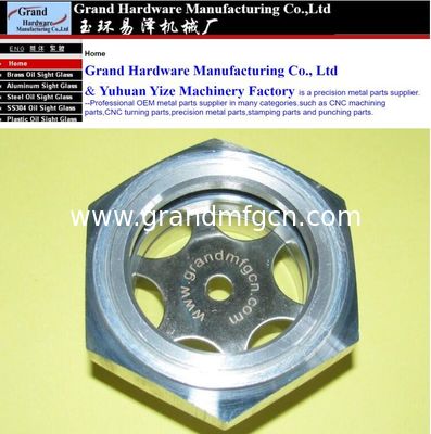 BSP нить G 1-1/4&quot; 1&quot; Алюминиевые масляные видовые окна виртуальные видовые окна для спиральных коробки передач