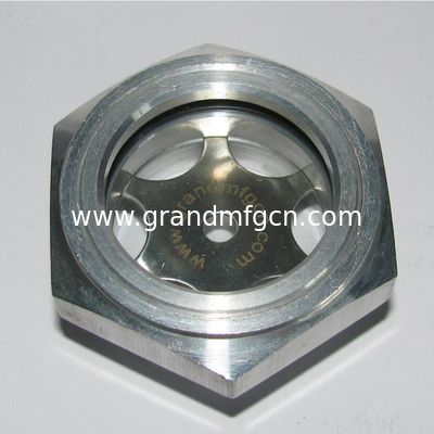BSP нить G 1-1/4&quot; 1&quot; Алюминиевые масляные видовые окна виртуальные видовые окна для спиральных коробки передач