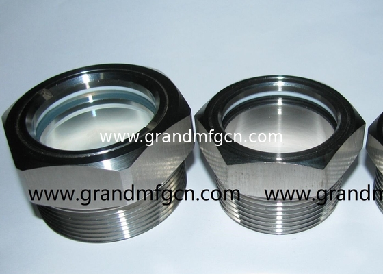 BSP нить G3/4 INCH G1/2 INCH нержавеющая сталь 304 пузырьки масляного прицела стеклянный провод ss316 купол масляного прицела стеклянный провод с визуальным уровнем GM-HDM20 GM-HDM16 GM-HDG12 GM-HDG10 GM-HDN38