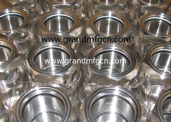BSP нить G3/4 INCH G1/2 INCH нержавеющая сталь 304 пузырьки масляного прицела стеклянный провод ss316 купол масляного прицела стеклянный провод с визуальным уровнем GM-HDM20 GM-HDM16 GM-HDG12 GM-HDG10 GM-HDN38