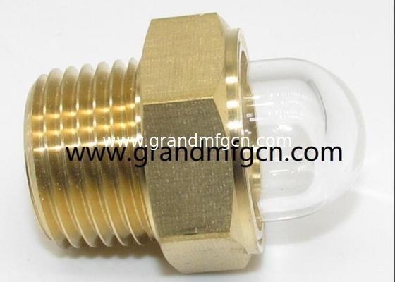 NPT3/8 GM-HDN38 Dome Oil Level Sight Glass Bubble 3D Sight Glass Gauge Coolant Reservoir Прозрачная стеклянная розетка