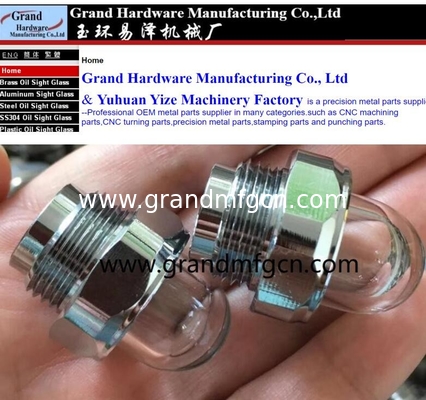 BSP нить G3/4 INCH G1/2 INCH нержавеющая сталь 304 пузырьки масляного прицела стеклянный провод ss316 купол масляного прицела стеклянный провод с визуальным уровнем GM-HDM20 GM-HDM16 GM-HDG12 GM-HDG10 GM-HDN38