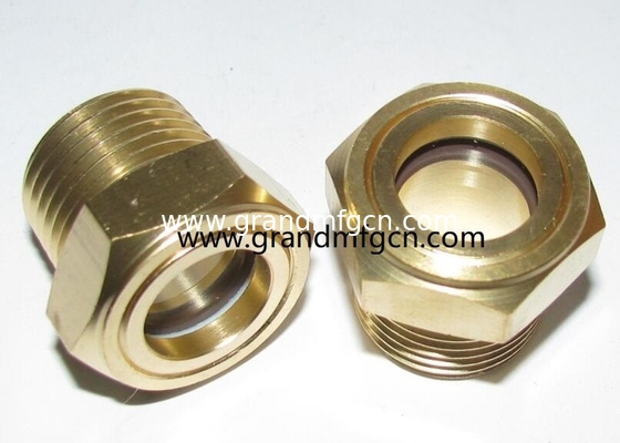 MNPT Нить 1/4&quot; 1/2&quot; 3/4&quot; 1&quot; 2&quot; Планетарный редуктор Редуктор Масляный Стрелок Стекло с закаленным стеклом 2Mpa давление OEM ODM