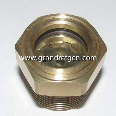 НПТ трубопроводные нитки 1&quot; 3/4&quot; 1,1/4&quot; 1,1/2&quot; воздушные компрессоры латунь оливковый уровень стеклянный прицел с закаленным стеклом