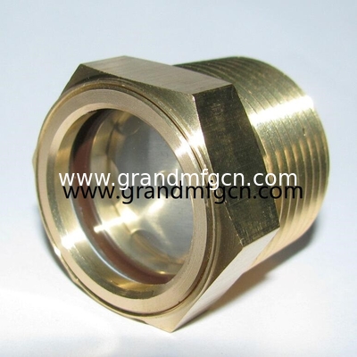 НПТ трубопроводные нитки 1&quot; 3/4&quot; 1,1/4&quot; 1,1/2&quot; воздушные компрессоры латунь оливковый уровень стеклянный прицел с закаленным стеклом