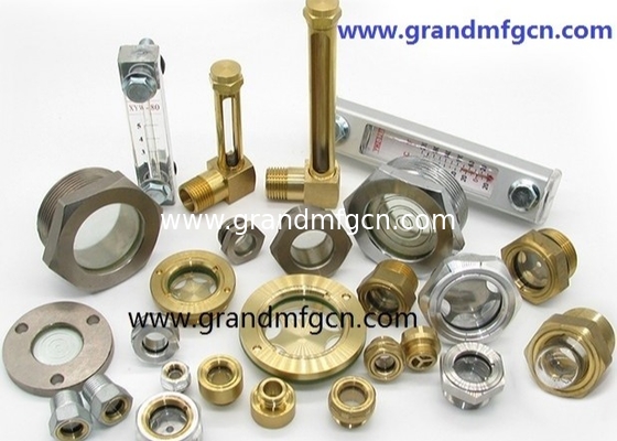 G1/2&quot; G3/4&quot; G1&quot; GM-HDG12 Насосы Уровень масла Вид стеклянный пузырь 3D-вид стеклянный габарит