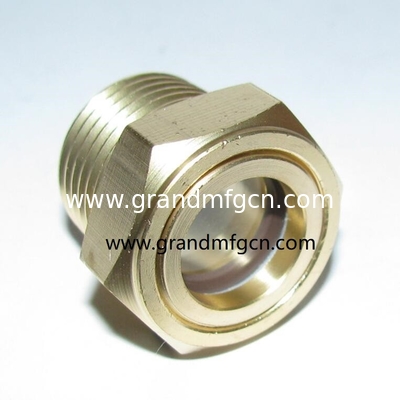 NPT нить 1/2&quot; 3/4&quot; 1&quot; Насосы медные уровни масла Тяжелая работа Радиаторы купол уровень масла стеклянный прицел пробка масляный габарит