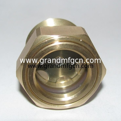 NPT нить 1/2&quot; 3/4&quot; 1&quot; Насосы медные уровни масла Тяжелая работа Радиаторы купол уровень масла стеклянный прицел пробка масляный габарит
