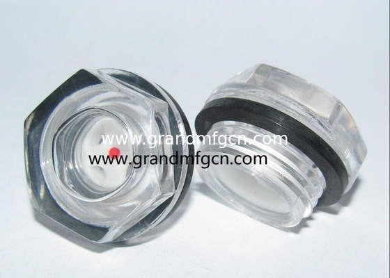 Поликарбонатное масло Прозрачная стеклянная нить G1/2 G1/8 G3/4 G1&quot;