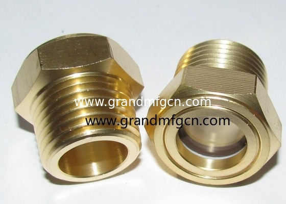 Мужчина NPT нить 1/2 &quot; 3/8&quot; 3/4 &quot; GM-HDN34 тяжелые грузовики 3d купол оливкового уровня зрения стеклянный габаритные розетки с прозрачным стеклом