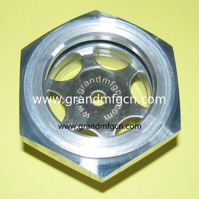 BSP Threas G1/2 G3/4 G1 дюймовый воздушный компрессор Hex Алюминий Уровень масла Вид Стеклянные насосы Уровень масла Индикатор 1Mpa Давление GM-BG10 GM-BG34 GM-BG12